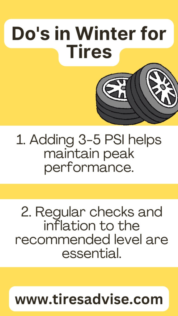 Winter Tire pressure guidelines 